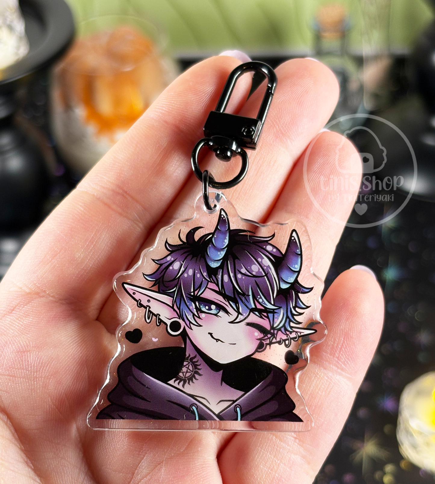 Daemon - Schlüsselanhänger