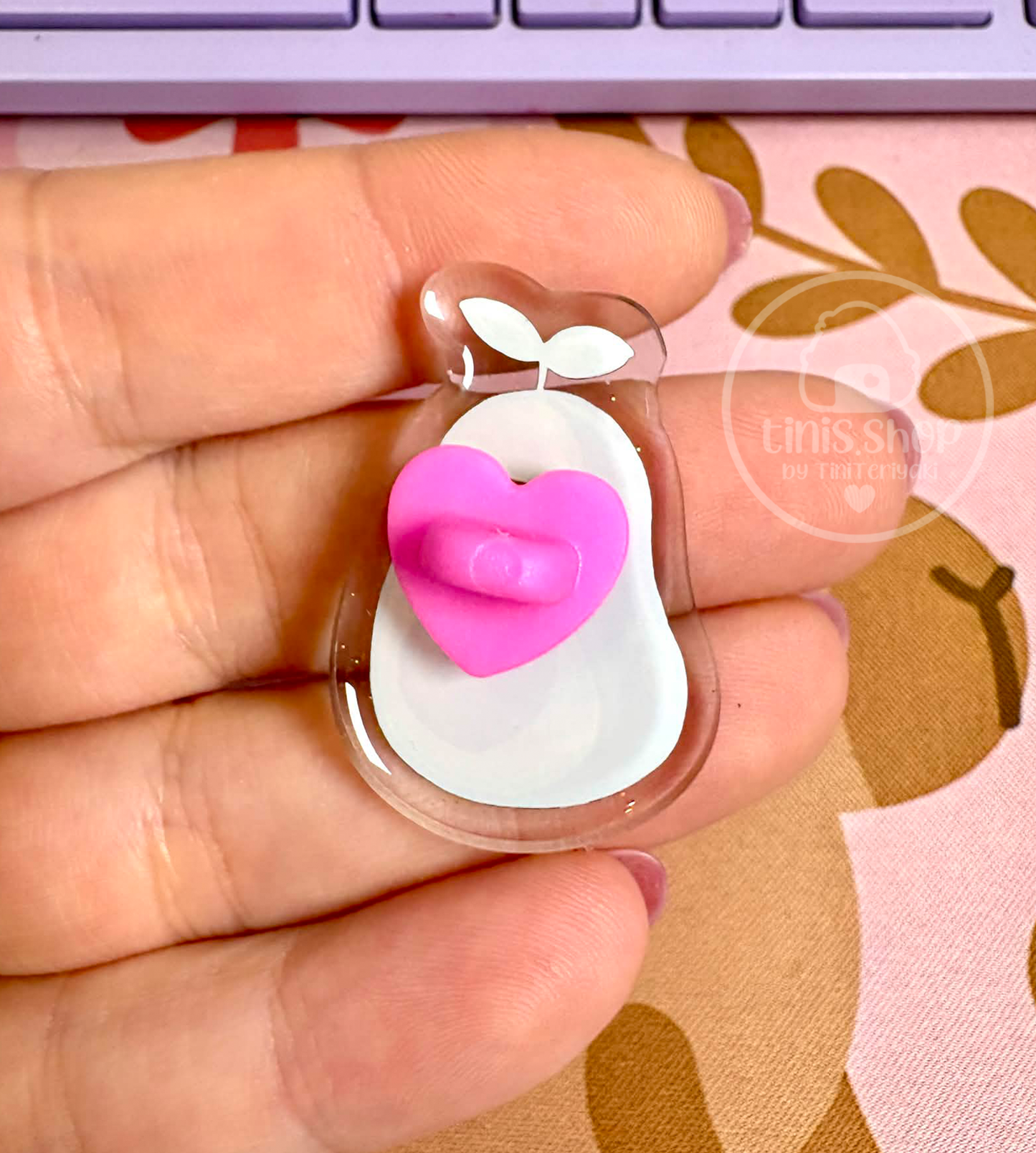 Avocado - Acrylic Pin