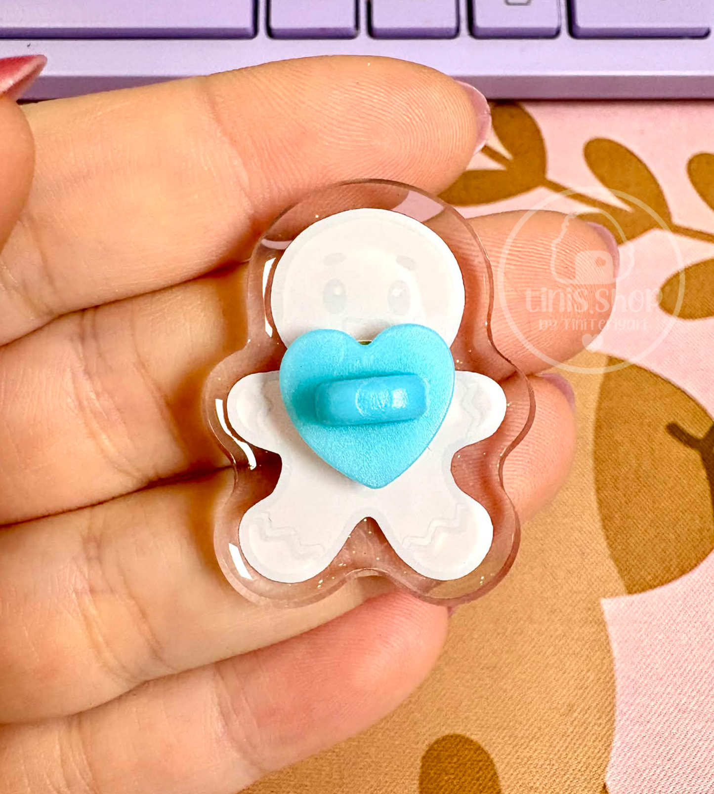 Lebkuchenmann - Acrylic Pin