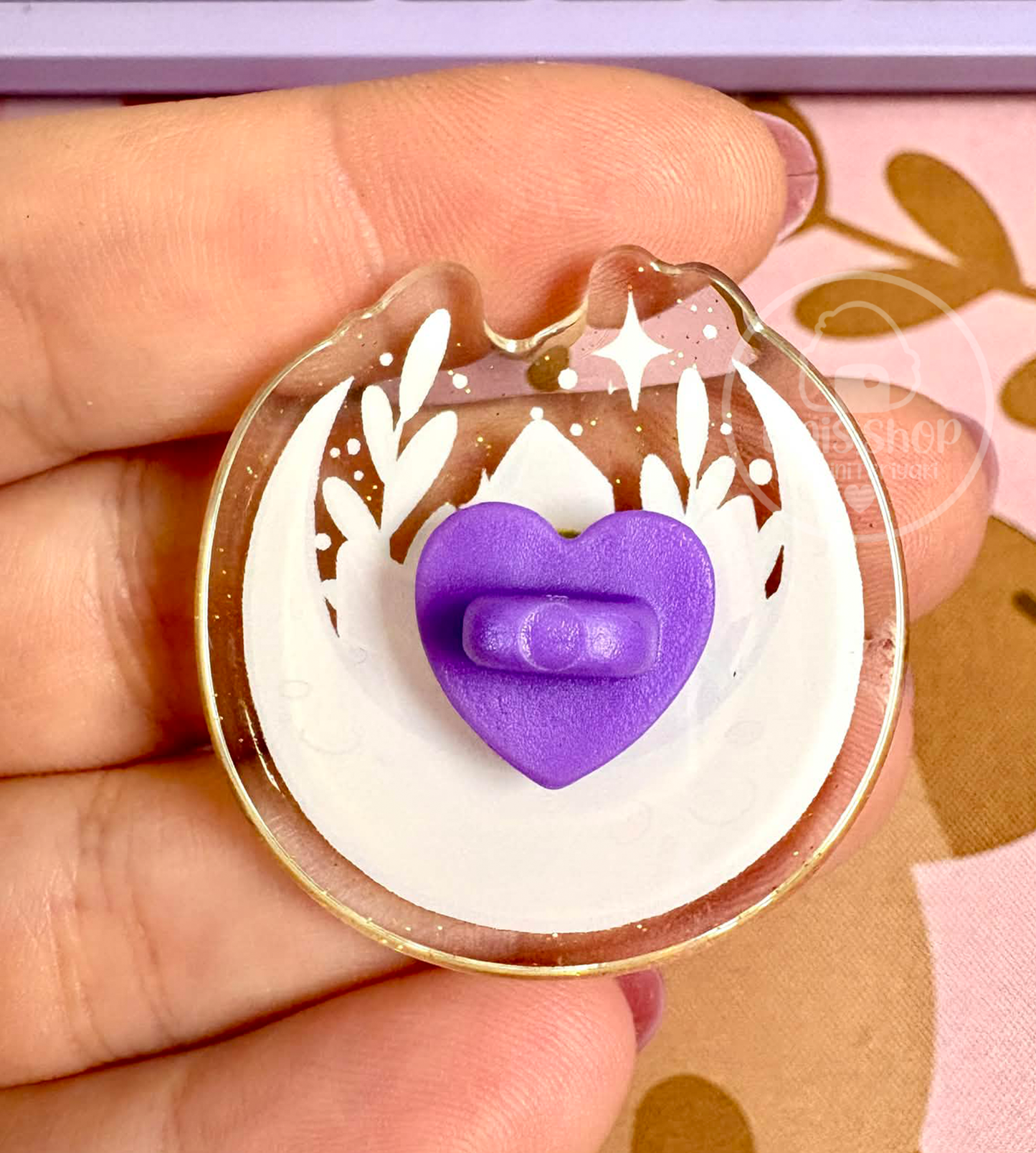 Mondkristall - Acrylic Pin