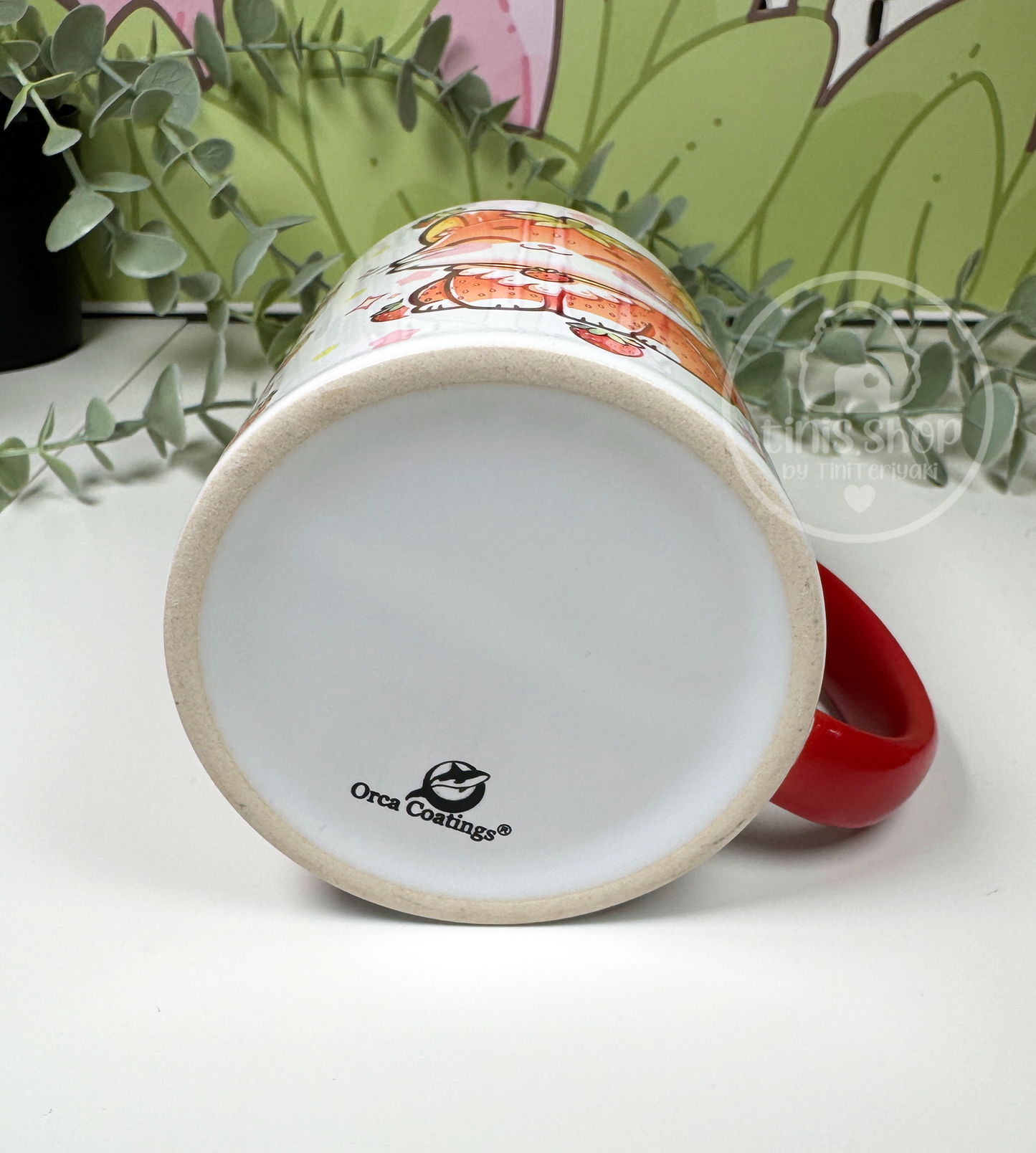 Erdbeerkatze - Tasse