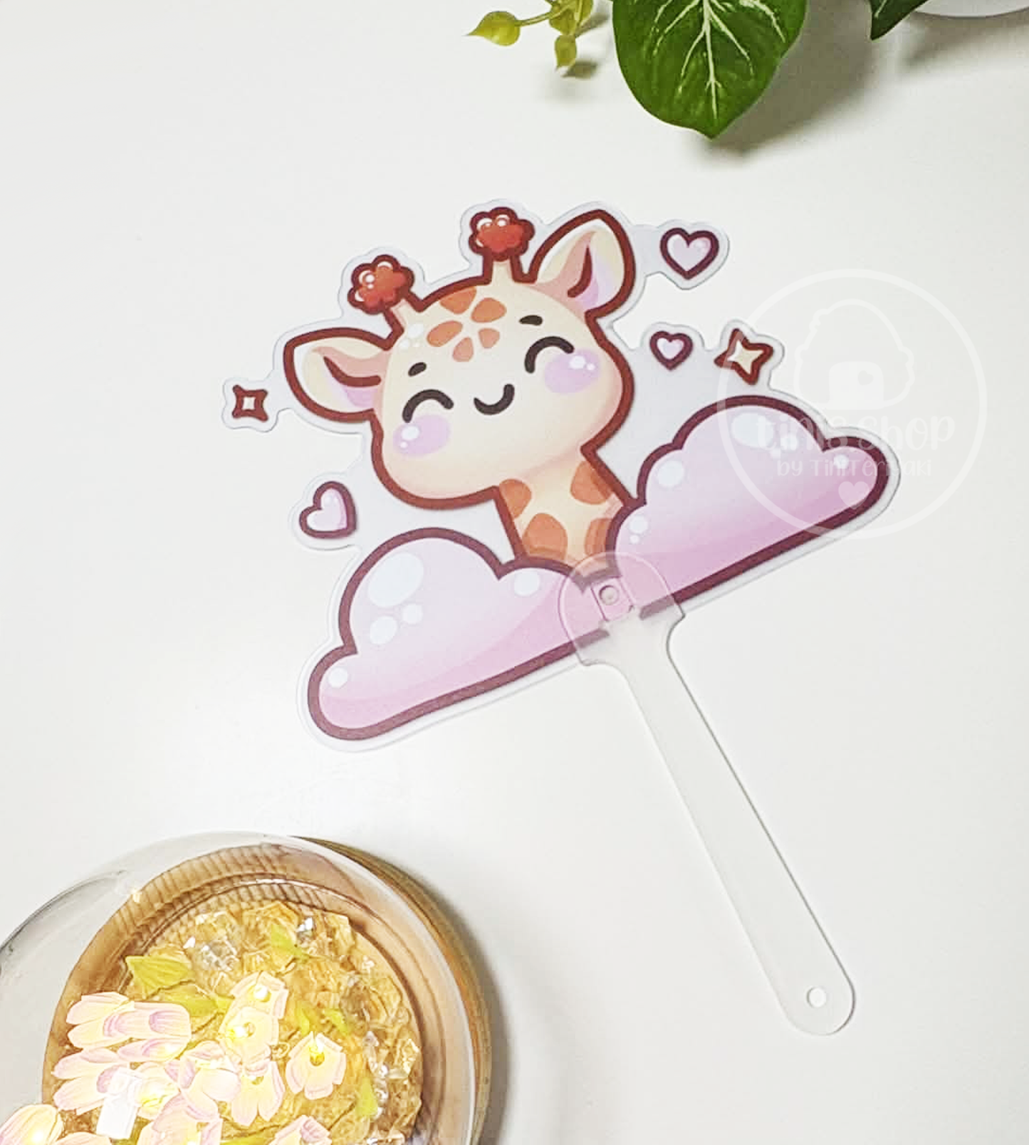 Giraffe - Fächer
