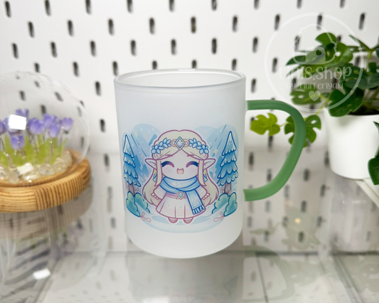 Prinzessin von Myrule im Winter - Glastasse