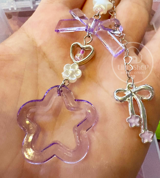 Lila Schleifchen Anhänger - PREORDER