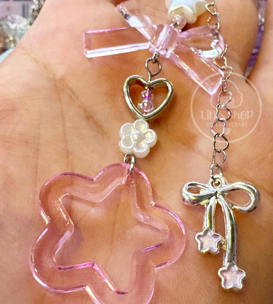 Rosa Schleifchen Anhänger - PREORDER