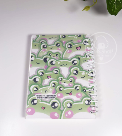 Froschis - Notizbuch A6 kariert