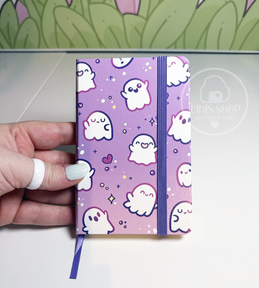 Geister - Notizbuch DIN A6 gepunktet