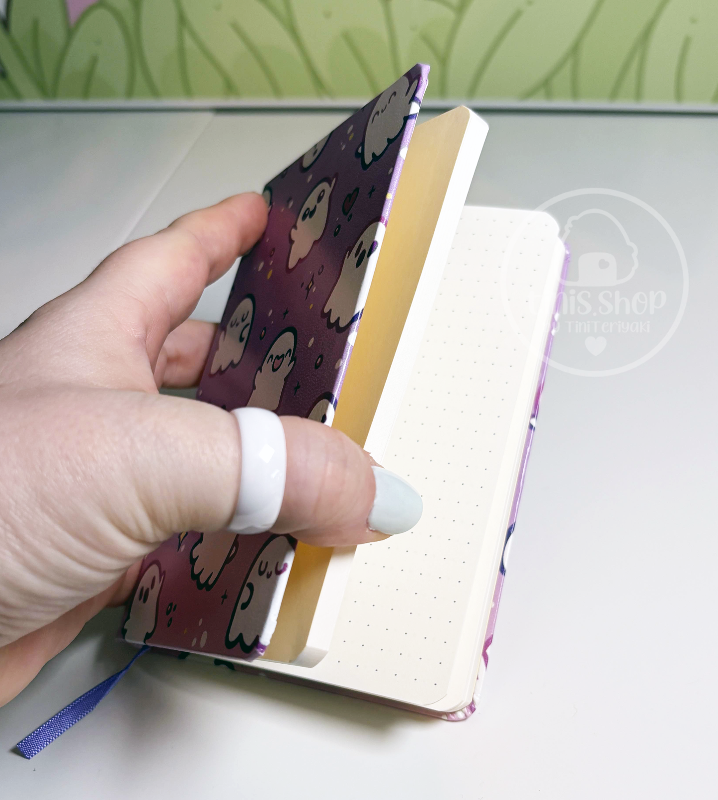 Geister - Notizbuch DIN A6 gepunktet