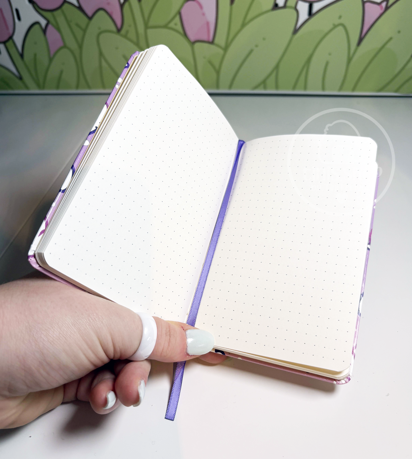 Geister - Notizbuch DIN A6 gepunktet