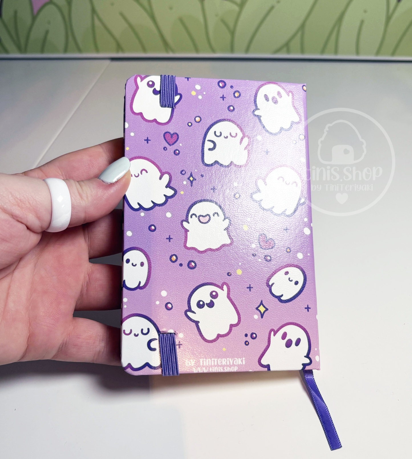 Geister - Notizbuch DIN A6 gepunktet