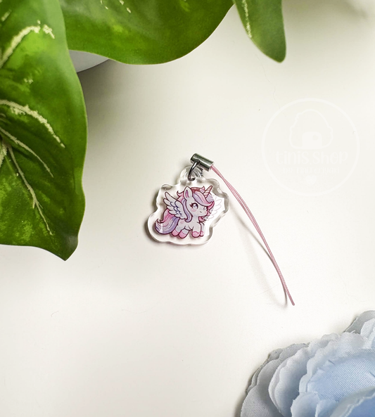 Einhorn - Phone Charm Rosa