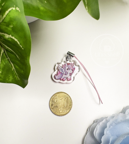 Einhorn - Phone Charm Rosa