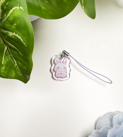 Häschen - Phone Charm Lila