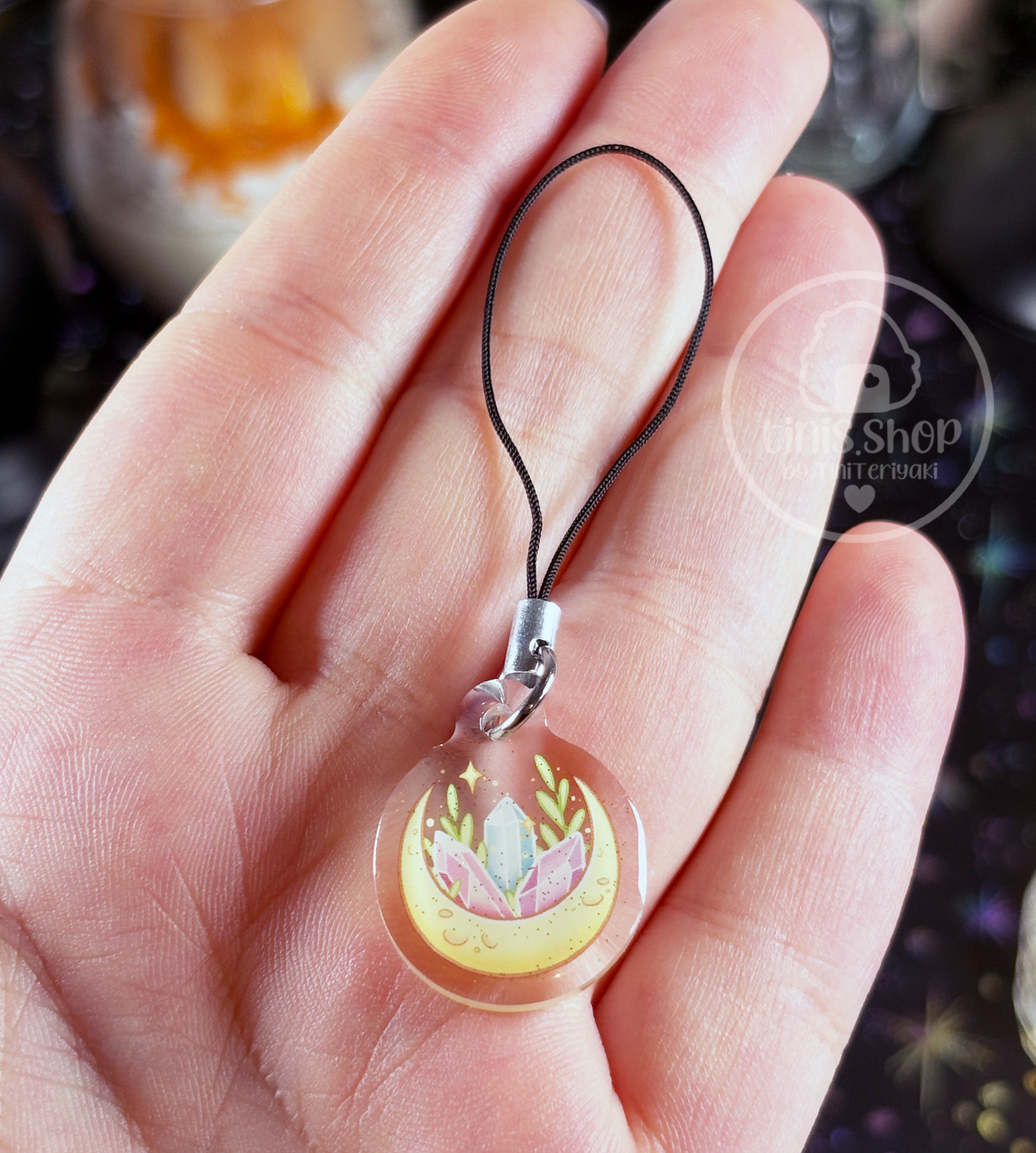 Kristallmond - Phone Charm