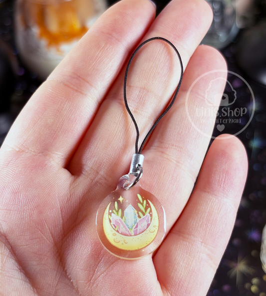 Kristallmond - Phone Charm