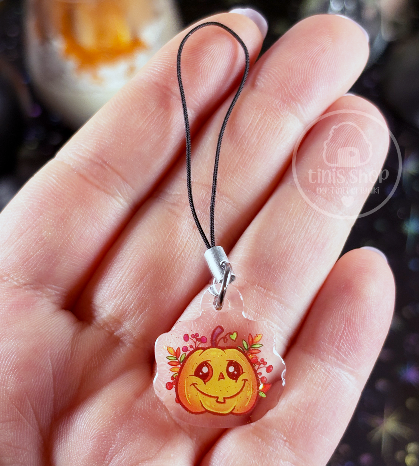 Kürbis - Phone Charm