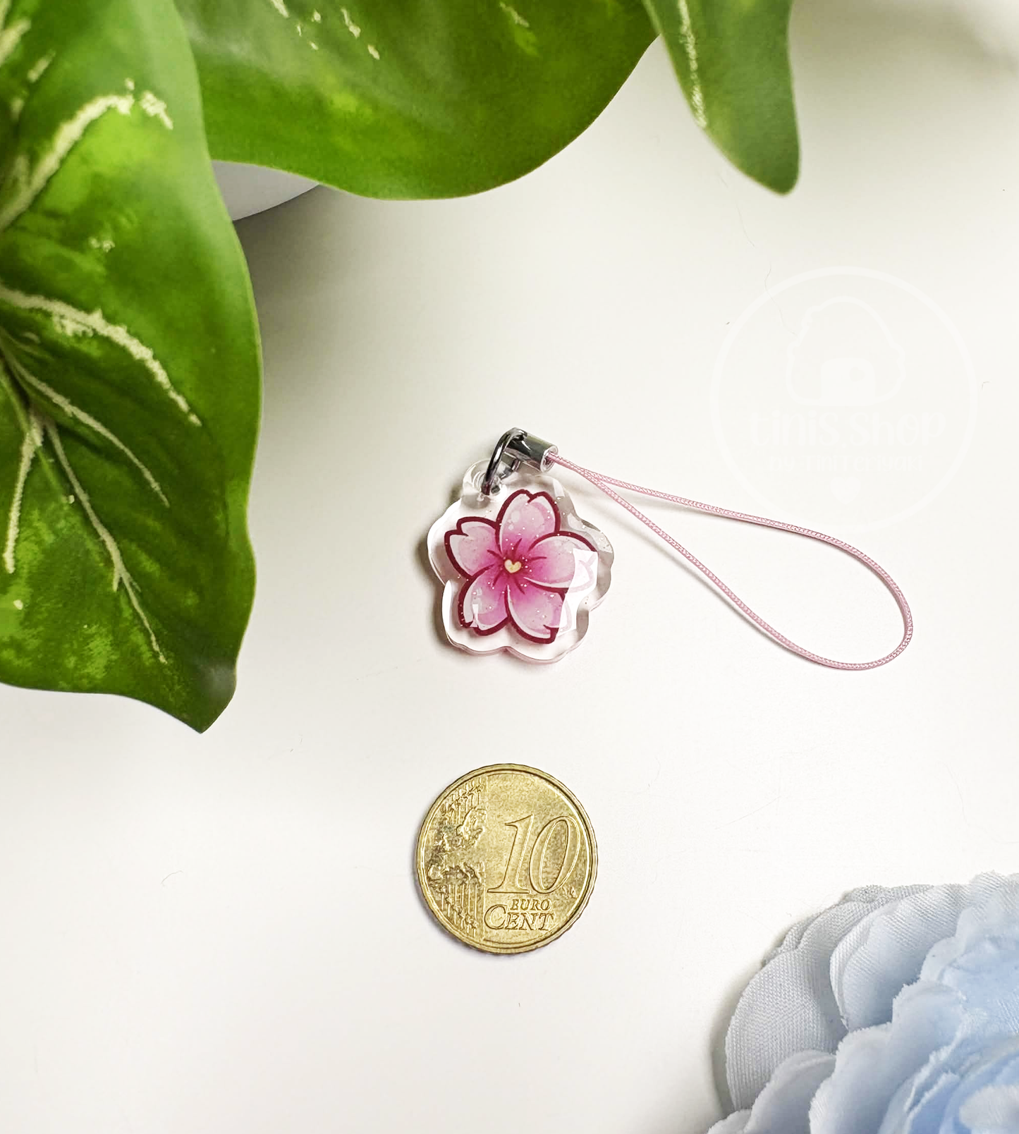 Sakura - Phone Charm Rosa