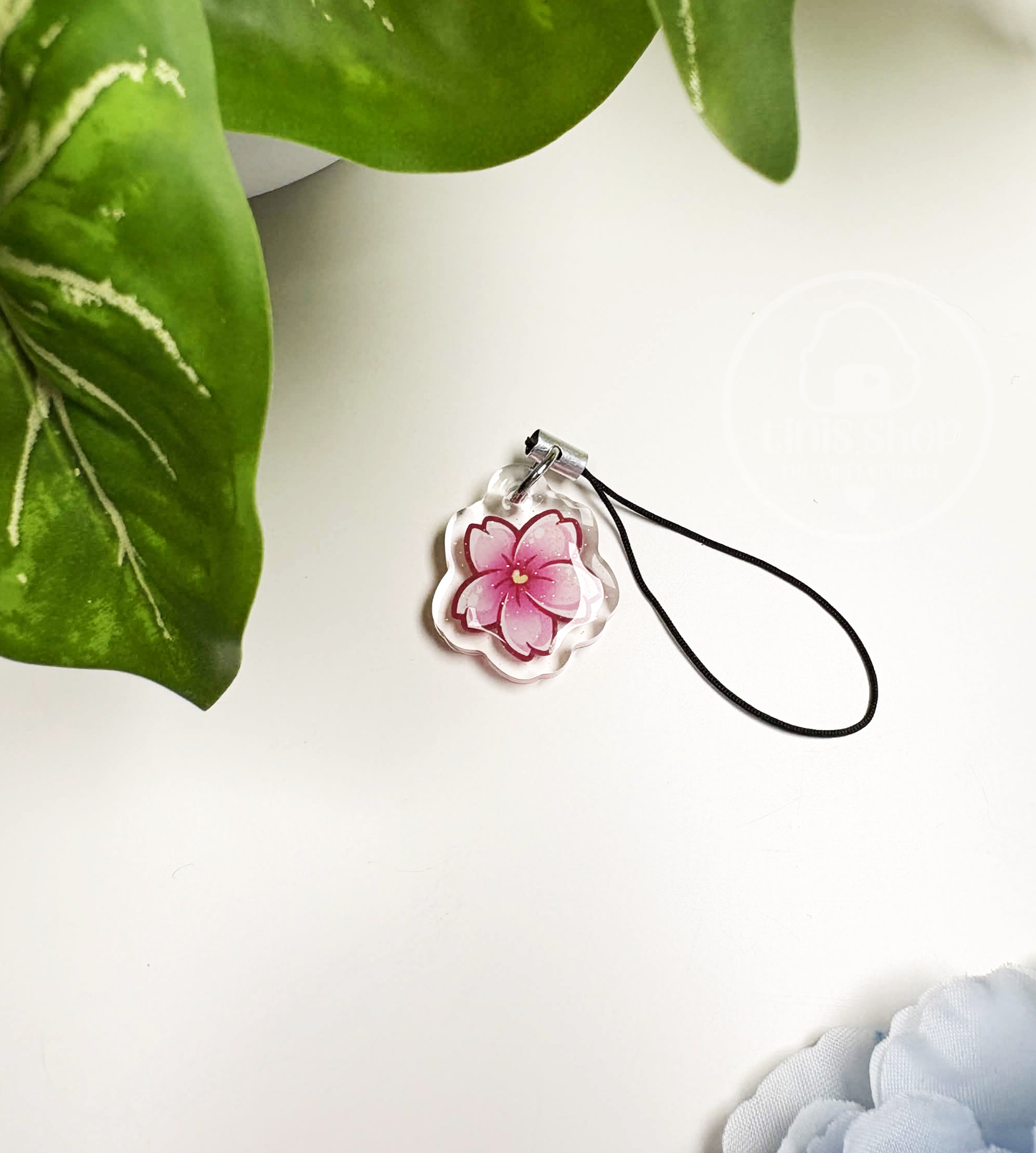 Sakura - Phone Charm Schwarz