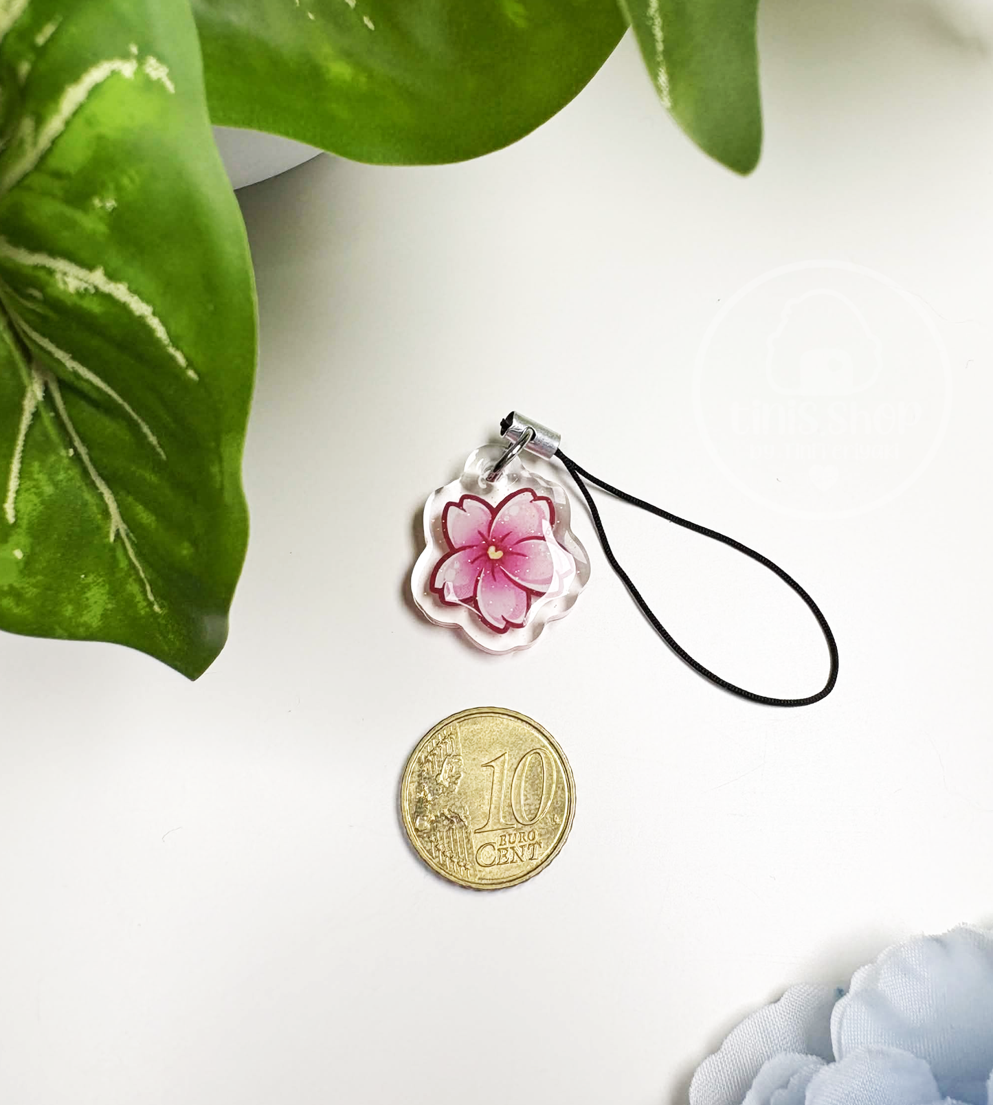Sakura - Phone Charm Schwarz