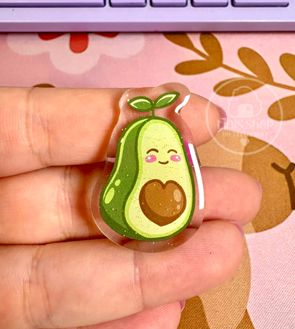 Avocado - Acrylic Pin