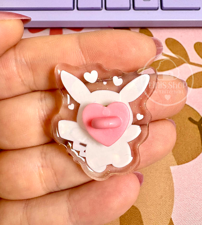 Gelbes Mäuschen - Acrylic Pin