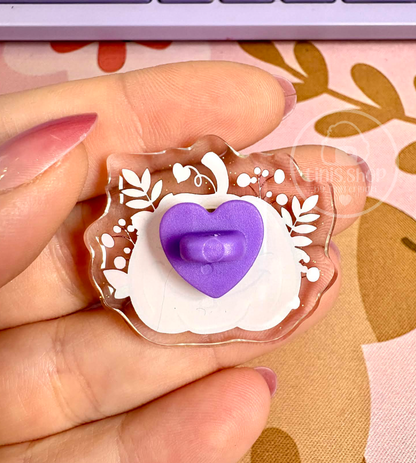Kürbis - Acrylic Pin