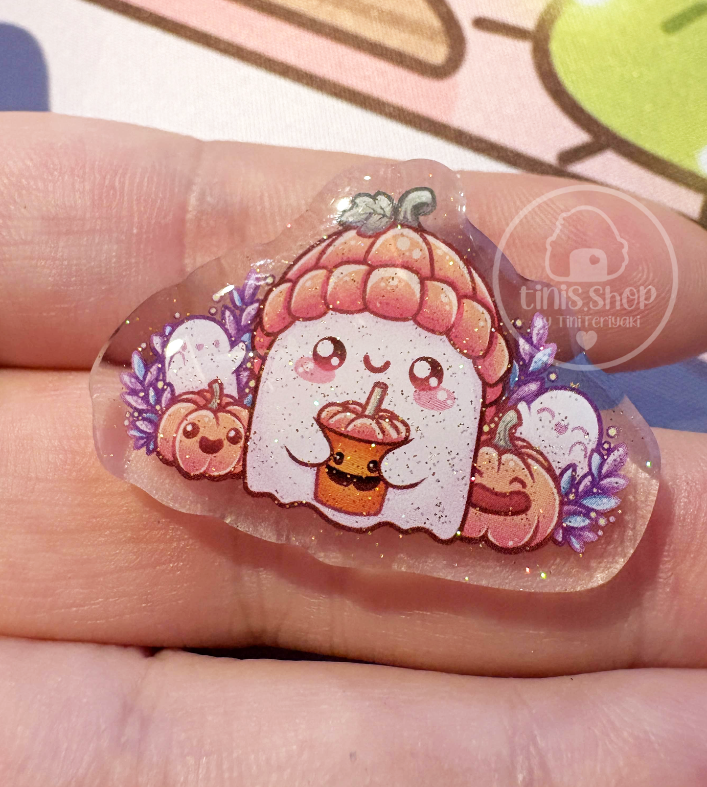 Kürbisgeist - Acrylic Pin