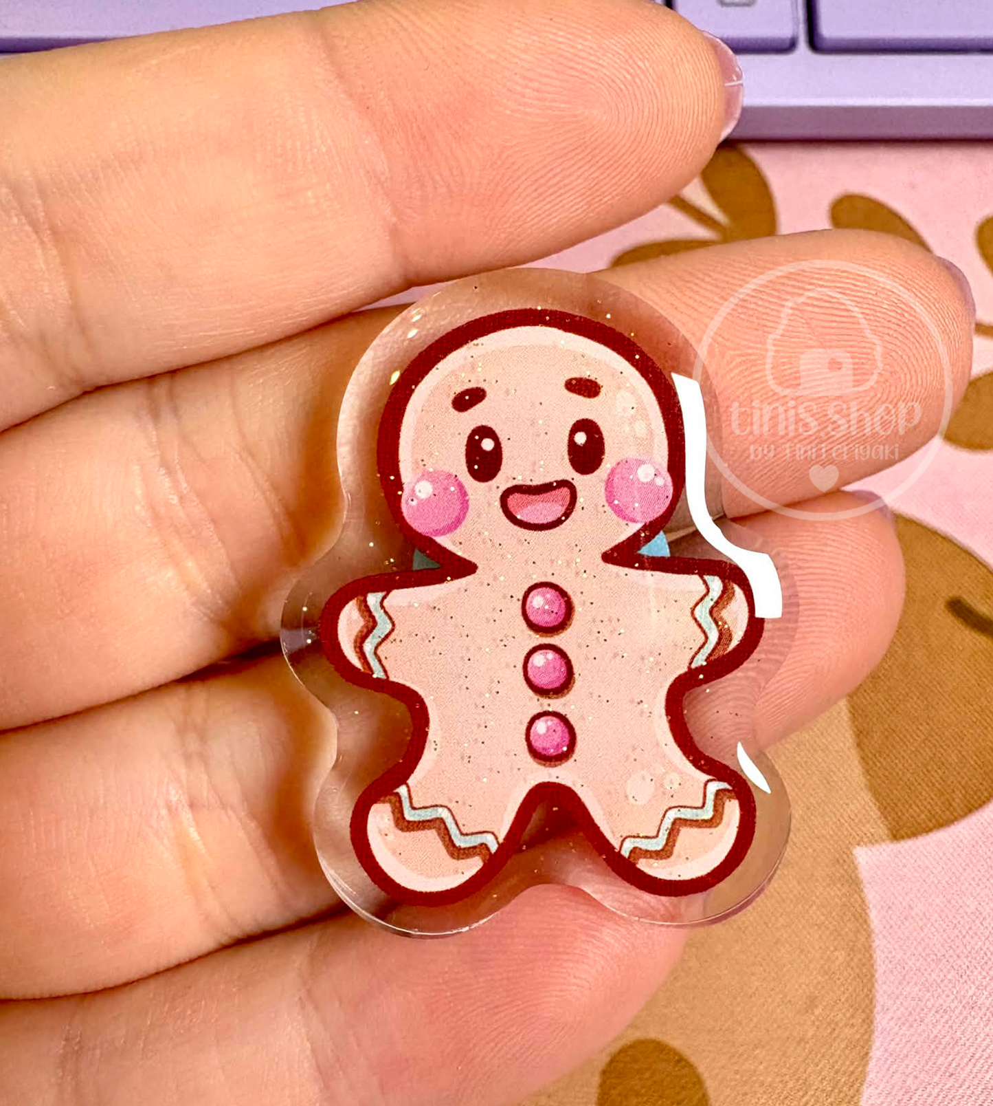 Lebkuchenmann - Acrylic Pin