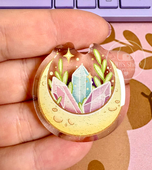 Mondkristall - Acrylic Pin