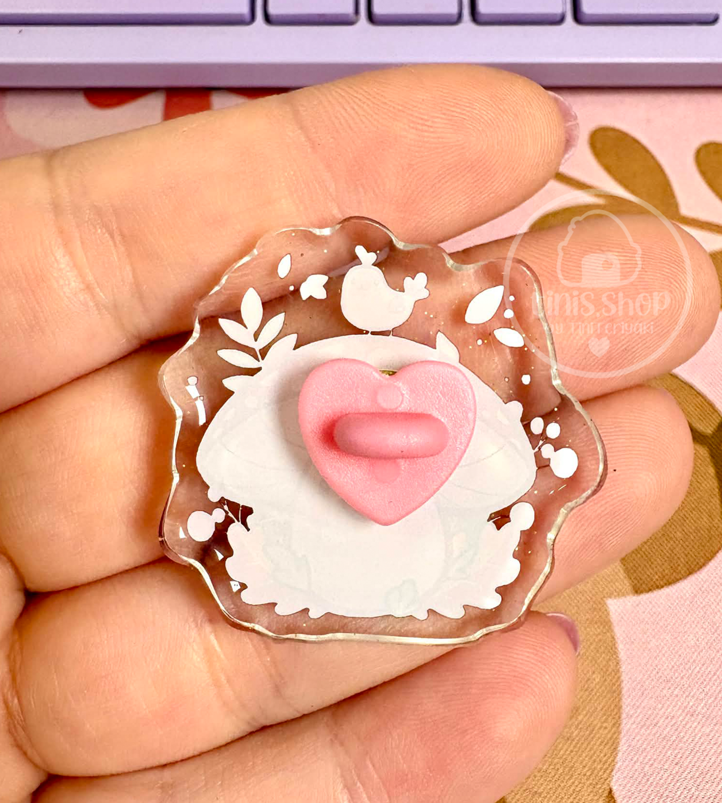 Vogelpilz - Acrylic Pin