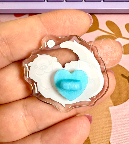 Otter - Acrylic Pin