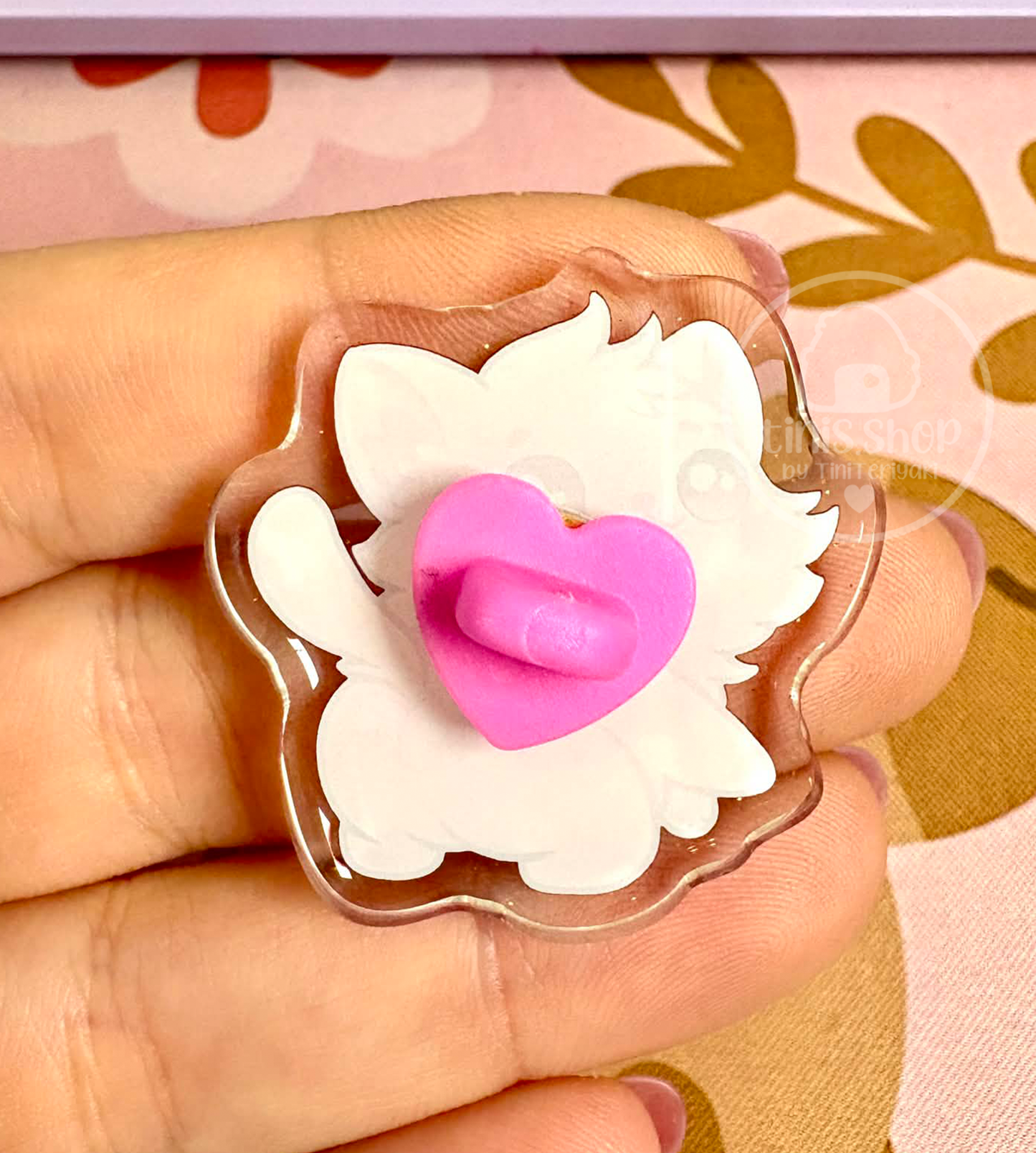 Popokatze - Acrylic Pin