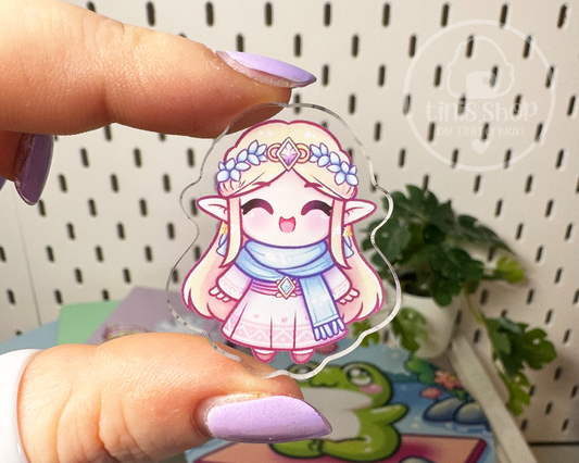 Prinzessin von Myrule im Winter - Acrylic Pin