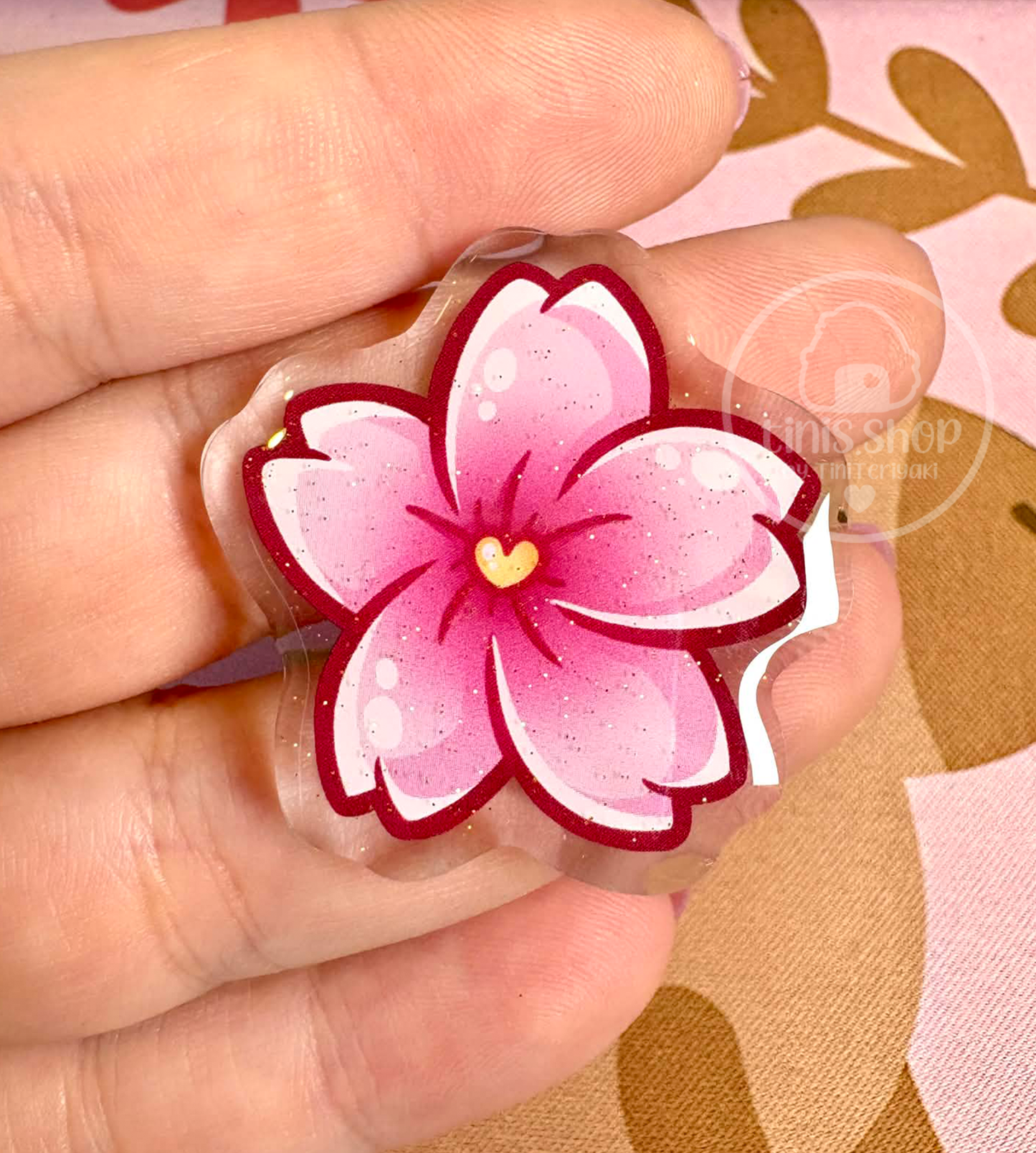 Sakura - Acrylic Pin