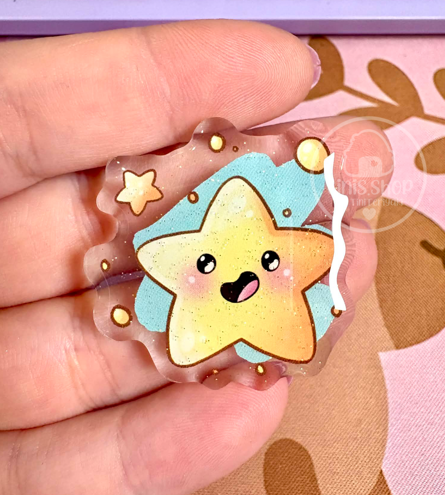 Stern - Acrylic Pin