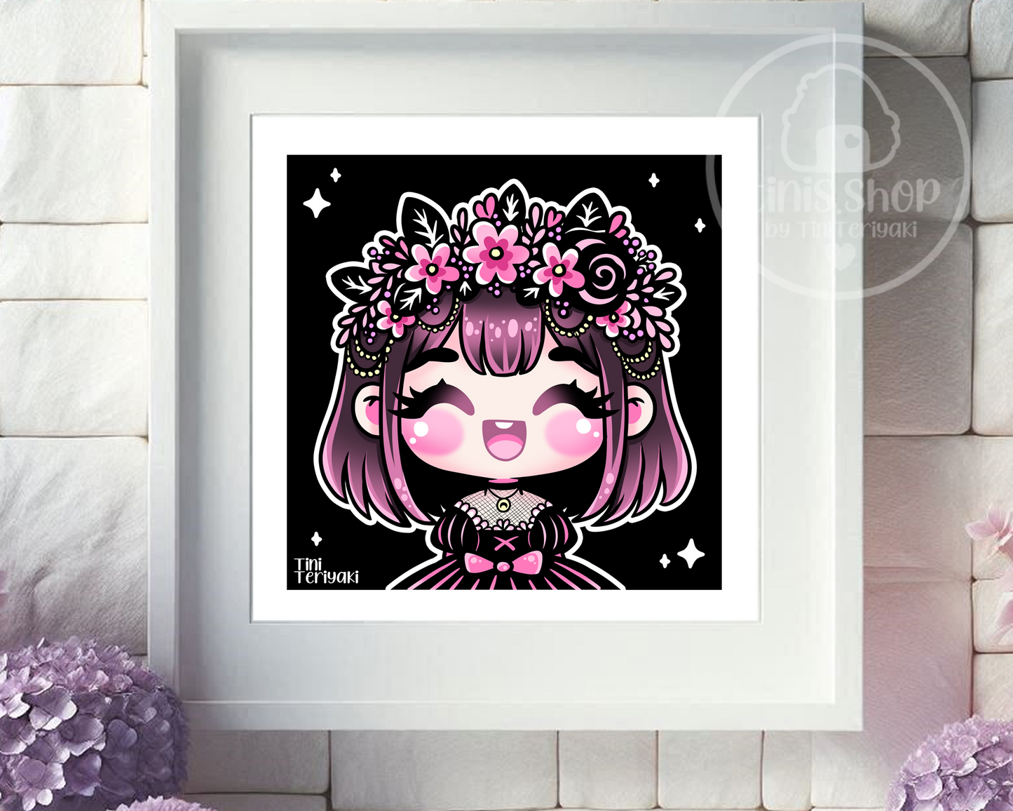 Black Cutie - Art Print