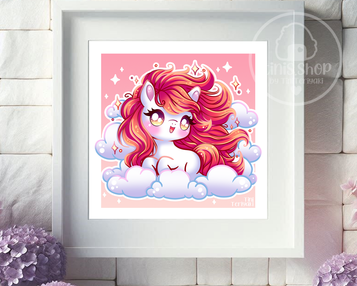 Feuerpferd - Art Print