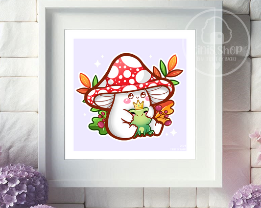 Knuddelpilz - Art Print