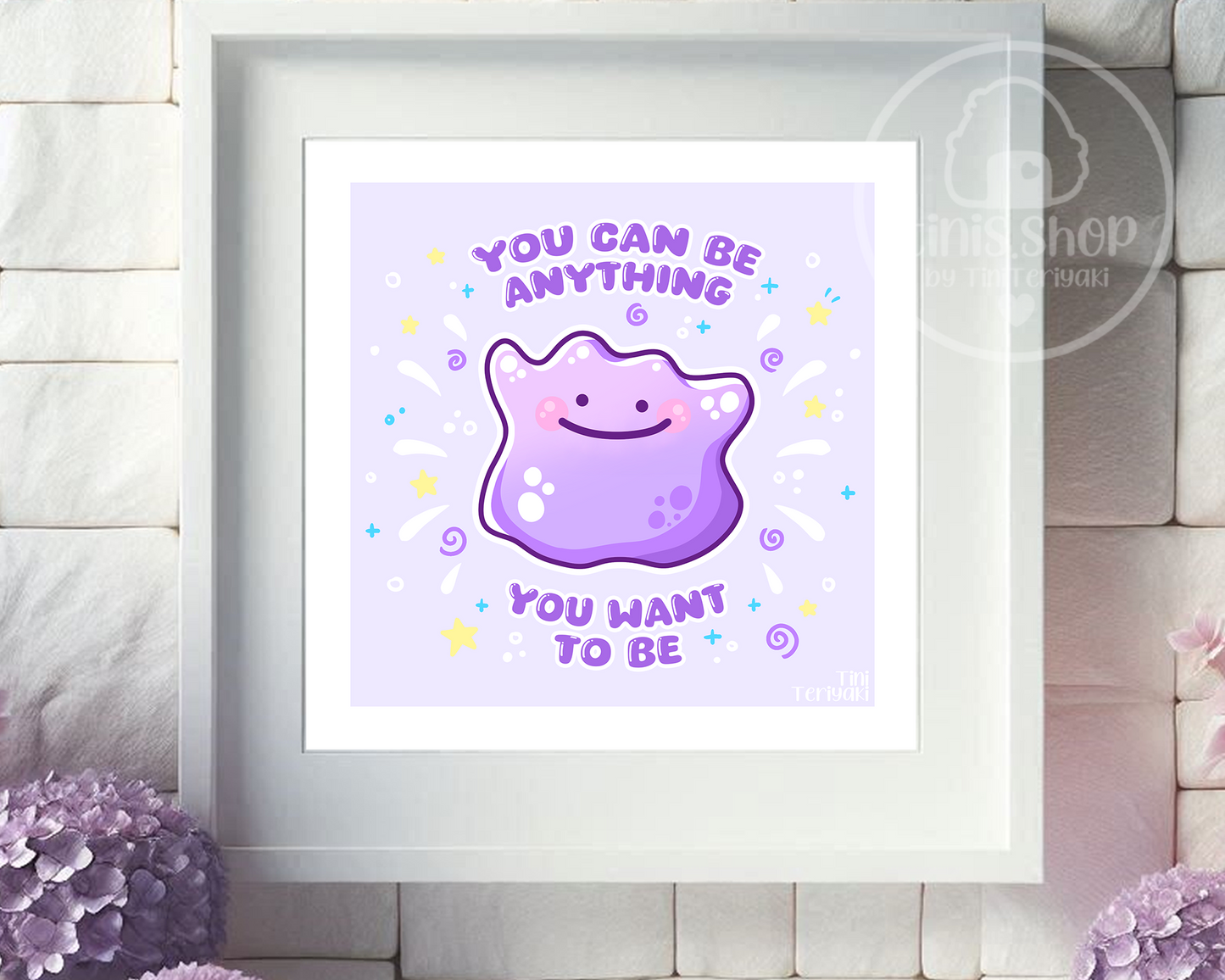 Lila Pudding - Art Print