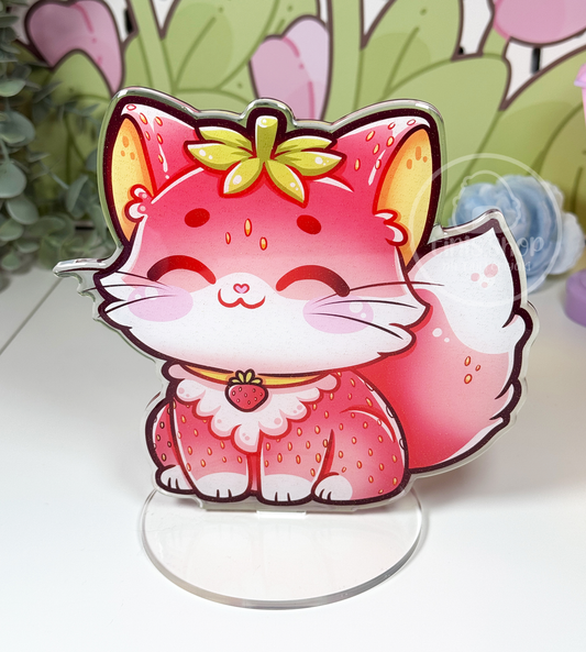 Erdbeerkatze - Acrylic Standee
