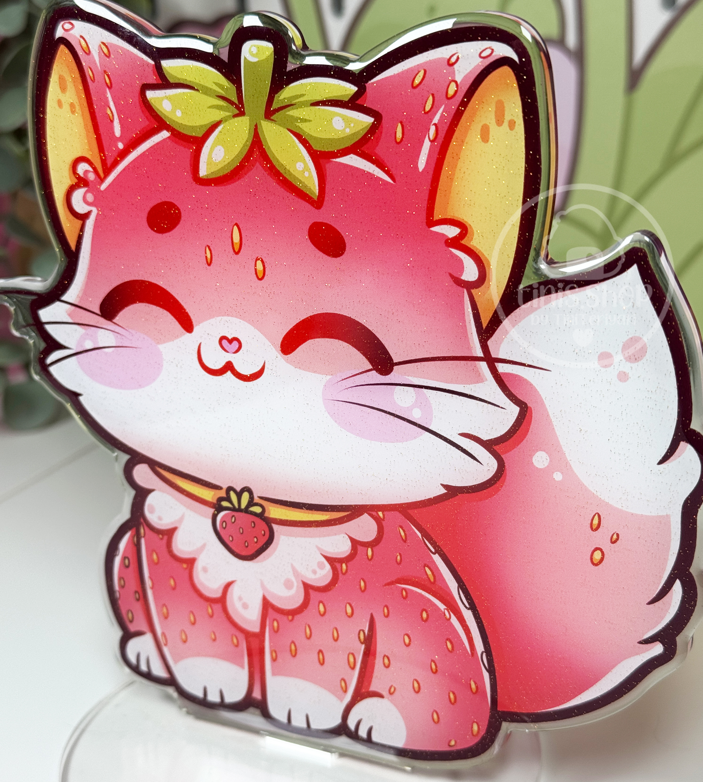 Erdbeerkatze - Acrylic Standee
