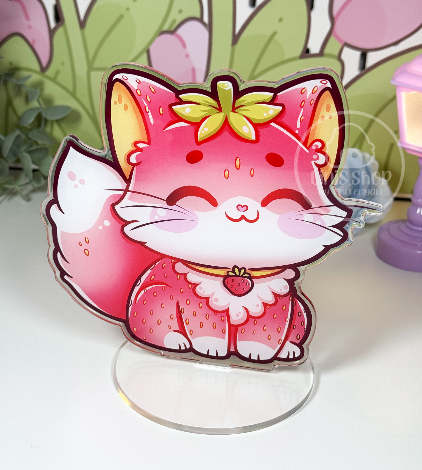 Erdbeerkatze - Acrylic Standee