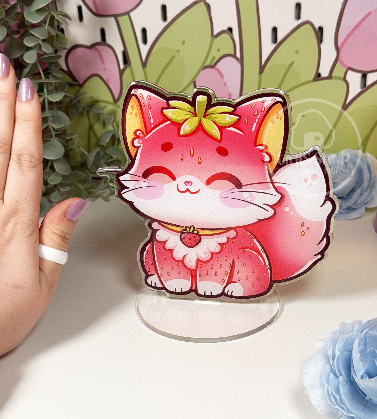 Erdbeerkatze - Acrylic Standee