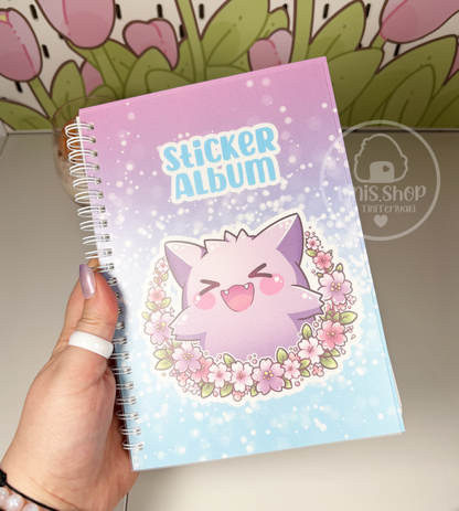 Lila Geist Sakura Collection - Stickeralbum