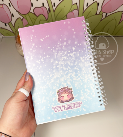 Lila Geist Sakura Collection - Stickeralbum