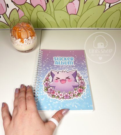 Lila Geist Sakura Collection - Stickeralbum