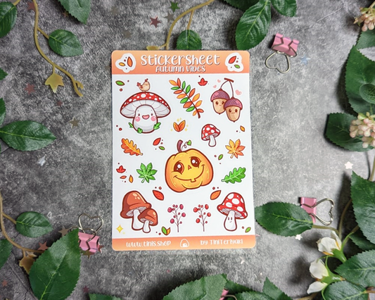 Autumn Vibes - Stickersheet
