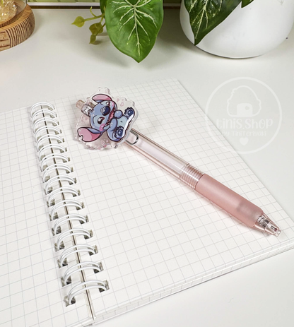 Blauer Koala - Stift Rosa