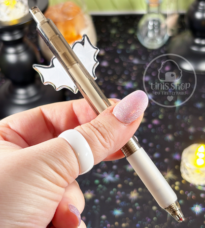 Fledermaus - Stift schwarz