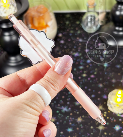 Fröhlicher Geist - Stift rosa